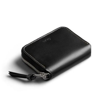 Bellroy Folio Piccolo 小型隨身皮革錢包 卡片收納包 零錢包 鑰匙包 攜帶便利 暑期質感選物 送禮 男包/女包-黑色