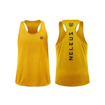 運動背心男健身跑步運動訓練服工字寬松透氣大碼籃球速干無袖T恤