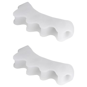 Credo 矽膠 5趾分趾器 舒緩腳部壓力 避免拇指外翻  1組  2個裝  40g