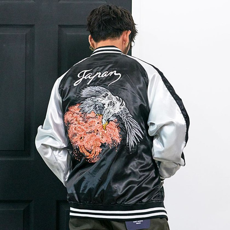 当店一番人気当店一番人気メンズスタジャン刺繍 スカジャンメンズ