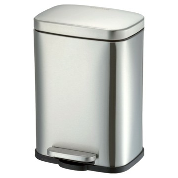DAY&DAY 日日家居 橫向垃圾桶 5L 410不鏽鋼 SA005L-06  21 x 14 x 24.8cm  不鏽鋼色