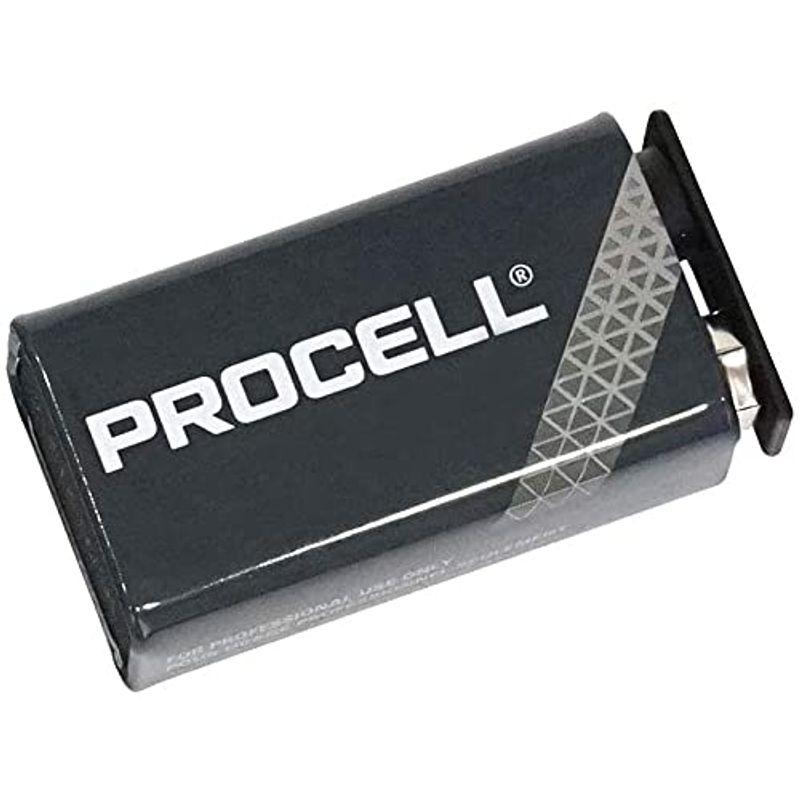 DURACELL PROCELL エフェクター角電池 006P(9V) プロ仕様楽器用アルカリ デュラセル プロセル