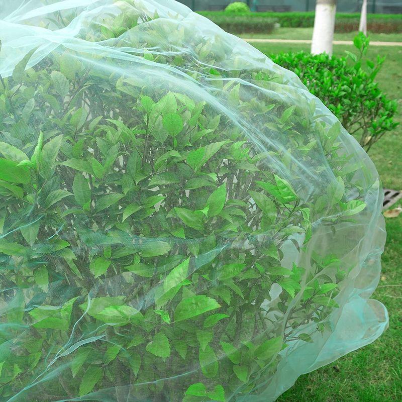 防 ネット 菜園プランター 網 花壇適 除け網 家庭菜園 畑野菜 園芸 農業資材,2.5m x 7.5m