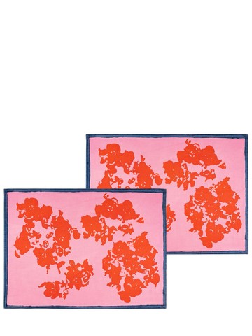 Set Of 2 Hortensia Placemats
