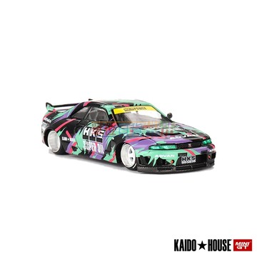 『 單位日貨 』 #129 MINI GT Kaido House 日產 Skyline GT-R R33 HKS