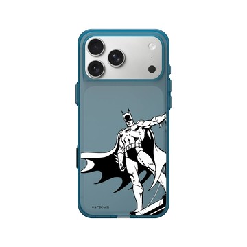 iPhone 17 Pro Max Clear (相機按鈕) 夜幕藍 - Batman 蝙蝠俠 - 漫畫風格