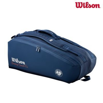 【Wilson威爾森】ROLAND GARROS 2026 SESSIONSOIRE 9PK Navy 配件 網球拍袋 海軍藍 WR8053801001
