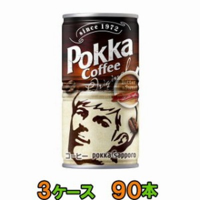 ポッカコーヒー　オリジナル　190g　30本入り×３ケース(計90本）【缶コーヒー】　【送料無料(沖縄・離島除く)】