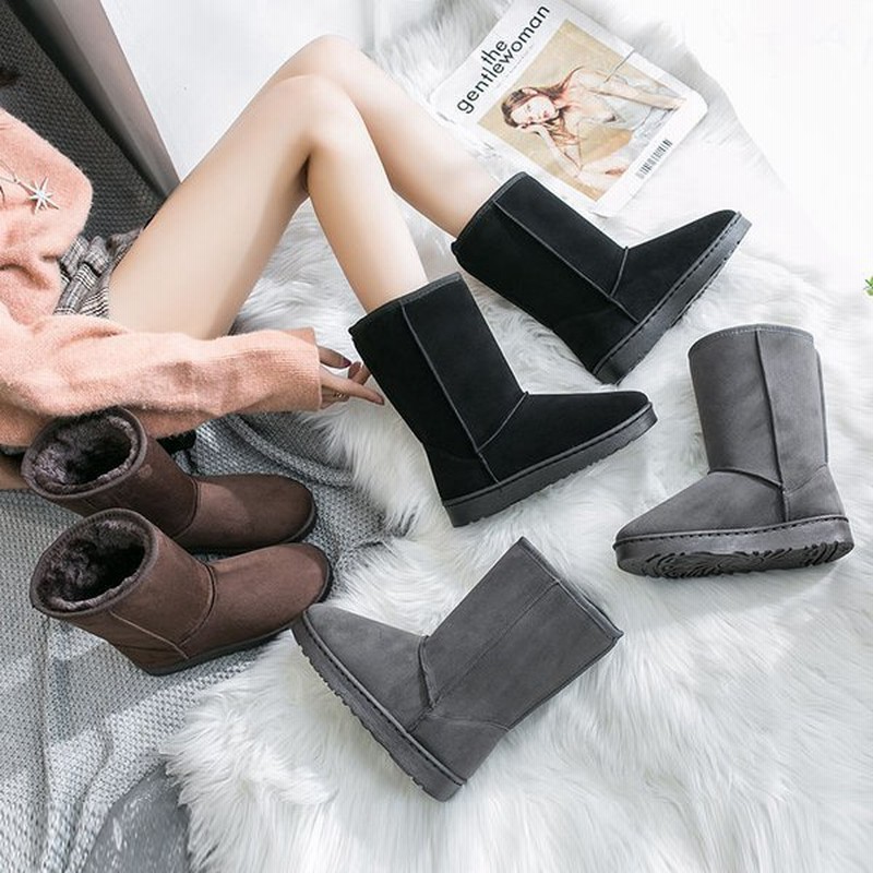 スノーブーツ レディース 滑らない 防寒 安い ムートンブーツ スノーシューズ 冬靴 ミッドブーツ ショートブーツ 暖かい おしゃれ 雪用 通学 通勤 保温 お出かけ 通販 Lineポイント最大0 5 Get Lineショッピング