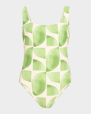 Sunray Retro One-Piece Swimsuit