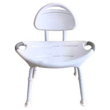 感恩使者 ZHTW2212 洗澡椅 白色 有靠背 大坐區 台灣製 承重113公斤  1個