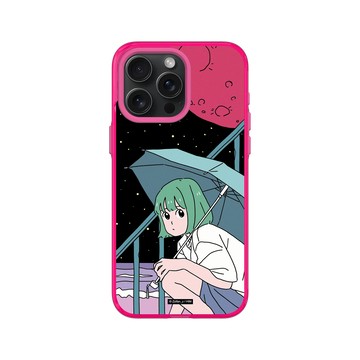 iPhone 15 Pro Max Clear 粉漾桃 - 子凡 Zzifan_z - 雨傘