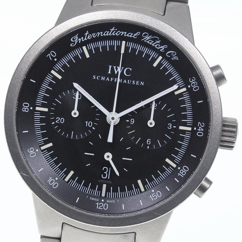 ☆良品☆保証書付き【IWC SCHAFFHAUSEN】IWC GST クロノグラフ ...