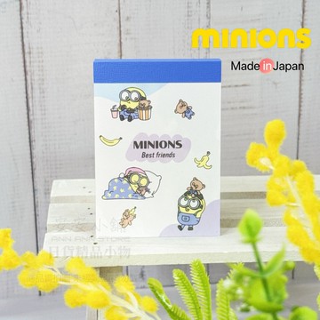 日本代購直送 M281 環球影城 小小兵&TIM 迷你便條記事本 MINIONS 便條紙 便條本 備忘錄 日本製文具