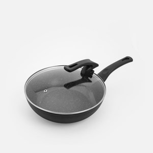 史東導磁不沾炒鍋28cm 晶點