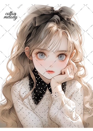 原創貼紙 no.273 人物貼紙 原創貼紙 人物貼紙 女孩貼紙 原創人物貼紙