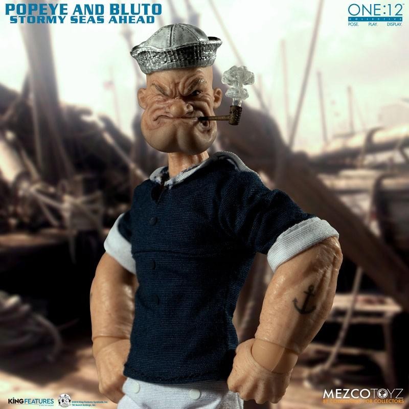 POPEYE： ポパイ＆ブルート ストーミー・シーズ・アヘッド 1/12 アクションフィギュア ボックスセット[メズコ]【送料無料】《在庫切れ》 |  LINEブランドカタログ