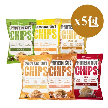 【TRYALL】涮嘴蛋白酥脆脆(30g/包)*5包