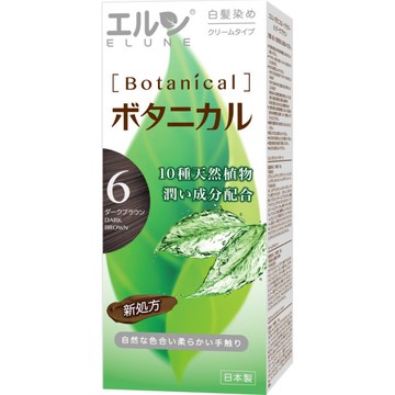 伊露恩草本染髮霜 6 濃栗色