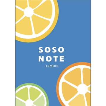 SOSO 16K橫線筆記本