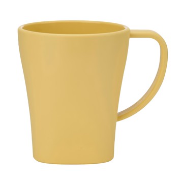 SIMPLA 玉米田 天然玉米生質材料方圓杯 黃色 500ml 耐熱 -20°C ~ 120°C 台灣設計製造  1個