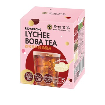 Kingpingbesttea 金品茗茶｜荔枝珍珠紅烏龍茶