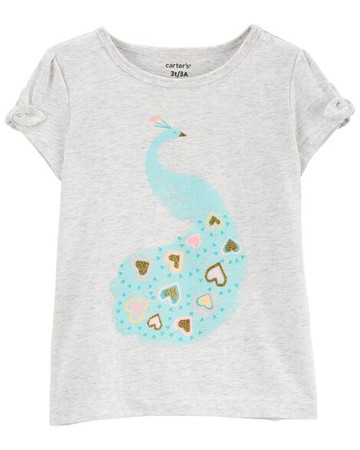 Baby Peacock Jersey Tee