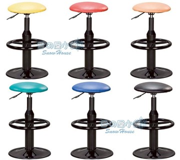 ╭☆雪之屋居家生活館☆╯B316-A圓盤踏圈吧台椅(氣壓升降)R932-06/07/08/09/10/11