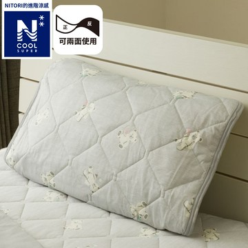 進階涼感 枕頭保潔墊 N COOL SP TEDDY BEAR S25 NITORI宜得利家居