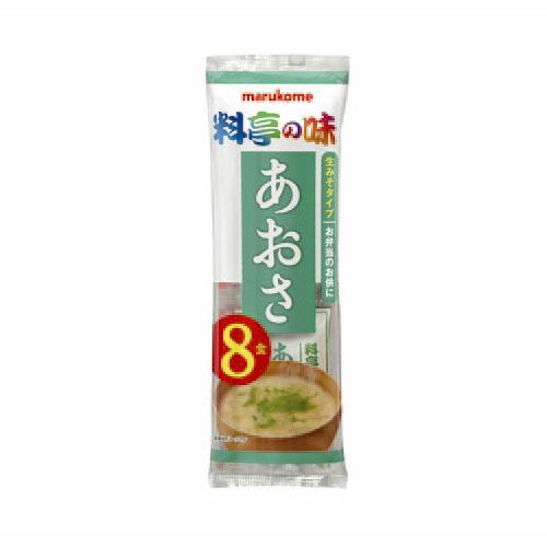 マルコメ 生みそ汁 料亭の味 あおさ 17g×8食 ×12 メーカー直送