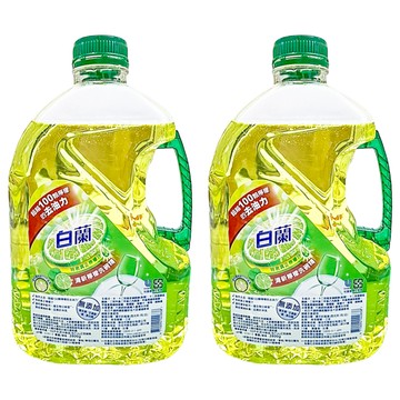白蘭 洗碗精 清新檸檬  2.8kg  2桶