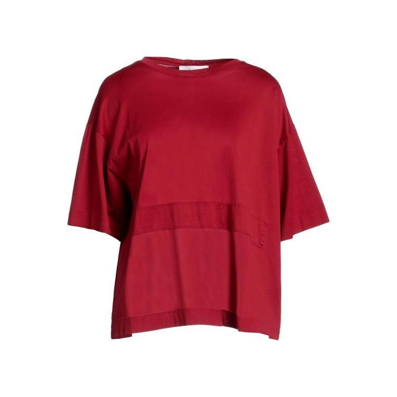 送料無料】 ユッカ レディース Tシャツ トップス T-shirt Red-