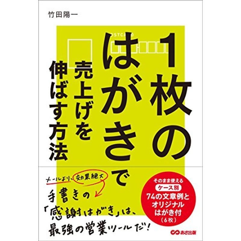 1枚のはがきで売上げを伸ばす方法