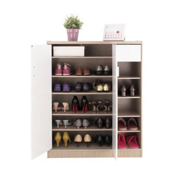 EASY HOME | 花語雙門抽屜鞋櫃-785 鞋櫃 收納 收納櫃 置物櫃 日本熱銷 MIT 台灣製(2色)