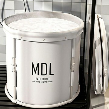 泡澡桶 折疊浴桶成人款免安裝自動加熱一秒速開家用洗澡桶兒童大號泡澡桶