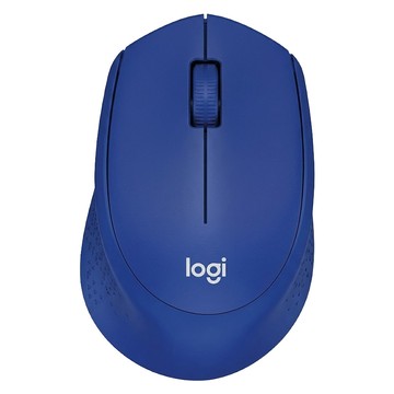 Logitech 羅技 公司貨 靜音無線滑鼠  M331  藍色