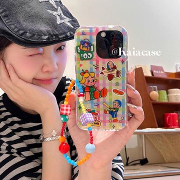 童趣卡通小孩適用于三星s24/s23/s22/s20/s21FE/note20/10透明s10手機殼a52女款a51創意s9新款A33保護套a53