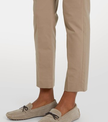 Brunello Cucinelli Cotton-blend slim pants
