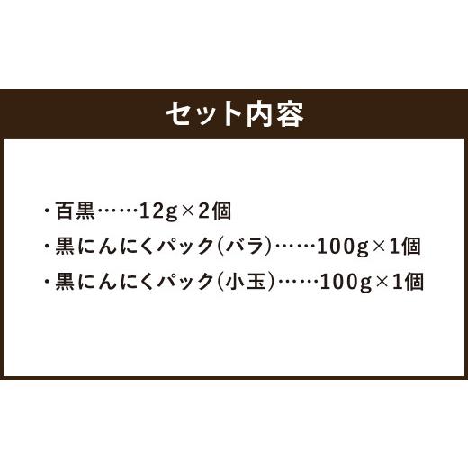 ふるさと納税 岩手県 二戸市 SEiKOH農苑　清孝さんの黒にんにく　お試しセット