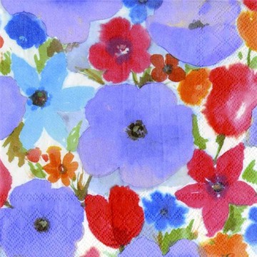 德國 IHR-33*33cm餐巾紙-VERENA(淺紫)
