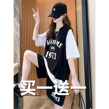 睡衣女夏純棉可愛短袖短褲兩件套裝夏天薄款大碼春秋家居服可外穿