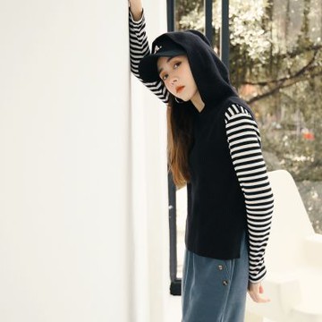 OB嚴選中大尺碼-保暖多色連帽針織短版背心《FA2606》