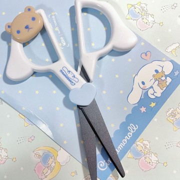 YOG-三麗鷗少女心可愛玉桂狗手工裁剪剪刀小學生手賬DIY裁紙拆箱剪刀