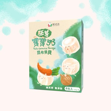 飯友 - 昆布貝貝胚芽粥(150g*4包)/盒