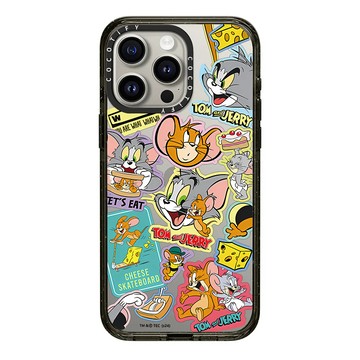 貓和老鼠手機殼 iPhone17Promax手機殼 蘋果16Pro防摔殼i15保護殼i14硬殼i13透明i12