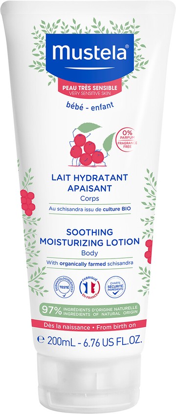 Mustela Soothing Moisturising Lotion for Very Sensitive Skin 200ml