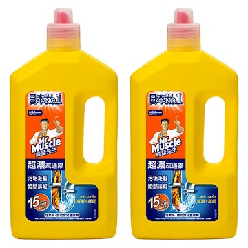 Mr Muscle 威猛先生 超濃水管疏通膠 日本製  800g  2瓶
