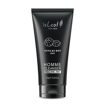 韓國 isLeaf 男士激淨潔面乳-火山泥 150g