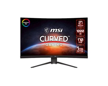 【會員限定優惠】MAG 275CQRF QD 電競顯示器 (27型曲面 / WQHD / 170Hz / 量子點)