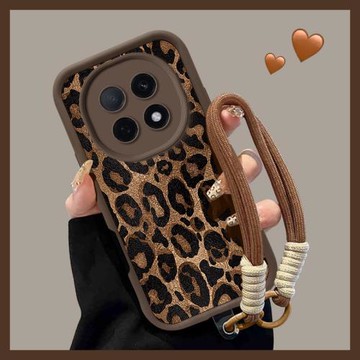 適用oppoa5pro手機殼a5pro新款oppo a5pro全包PKP110防摔0ppoa5pro硅膠歐泊軟殼高級感保護套女潮豹紋帶掛繩